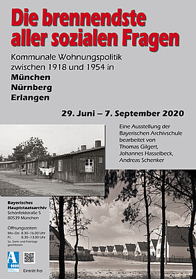 Bild 1: Plakat zur Ausstellung (Karin Hagendorn, Generaldirektion der Staatlichen Archive Bayerns) 